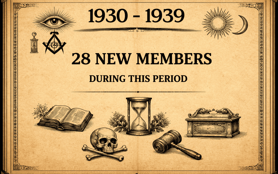 1930 / 1939 – 23 Initiates – 5 Affiliates