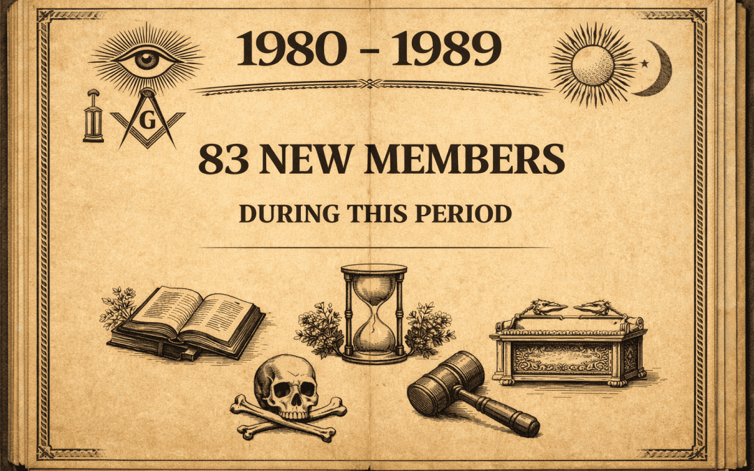 1980 / 1989 – 75 Initiates – 8 Affiliates