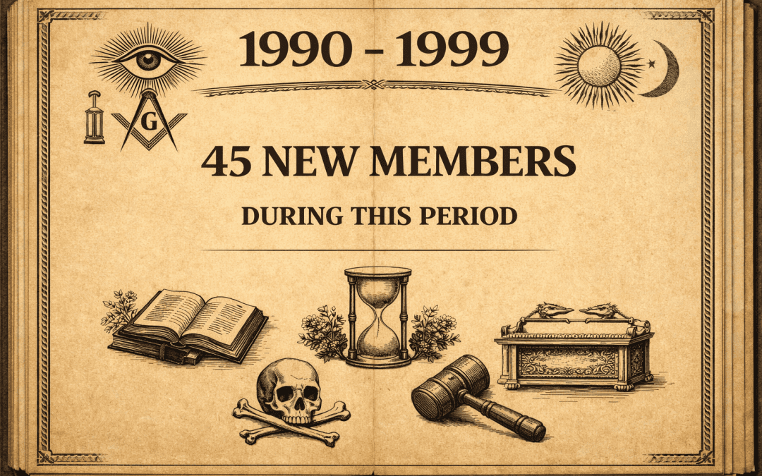 1990 / 1999 – 40 Initiates – 5 Affiliates