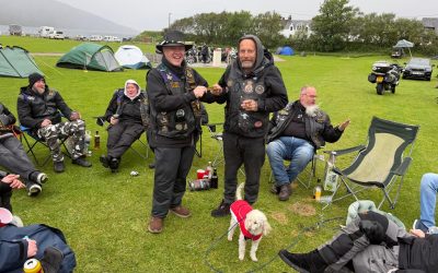 Lodge St. Olaf Representation at the Ullapool Bike Run