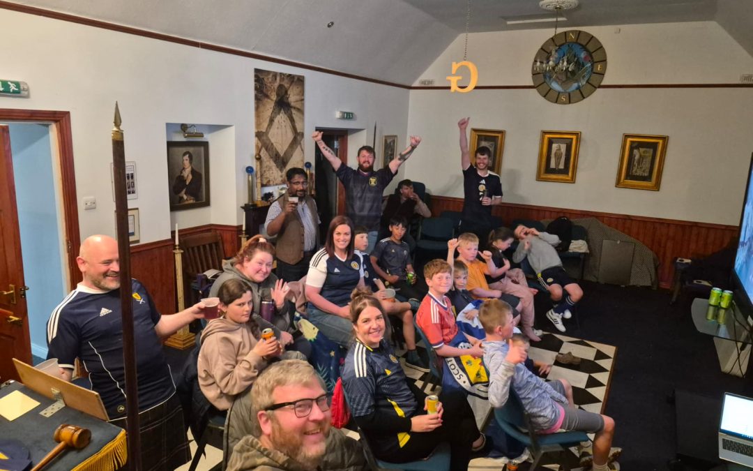 No Scotland, No Party! A Night to Remember in the Lodge Rooms